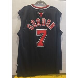 Reebok Chicago Bulls Ben Gordon #7 NBA Licensed Jersey Size M Length+2 Black